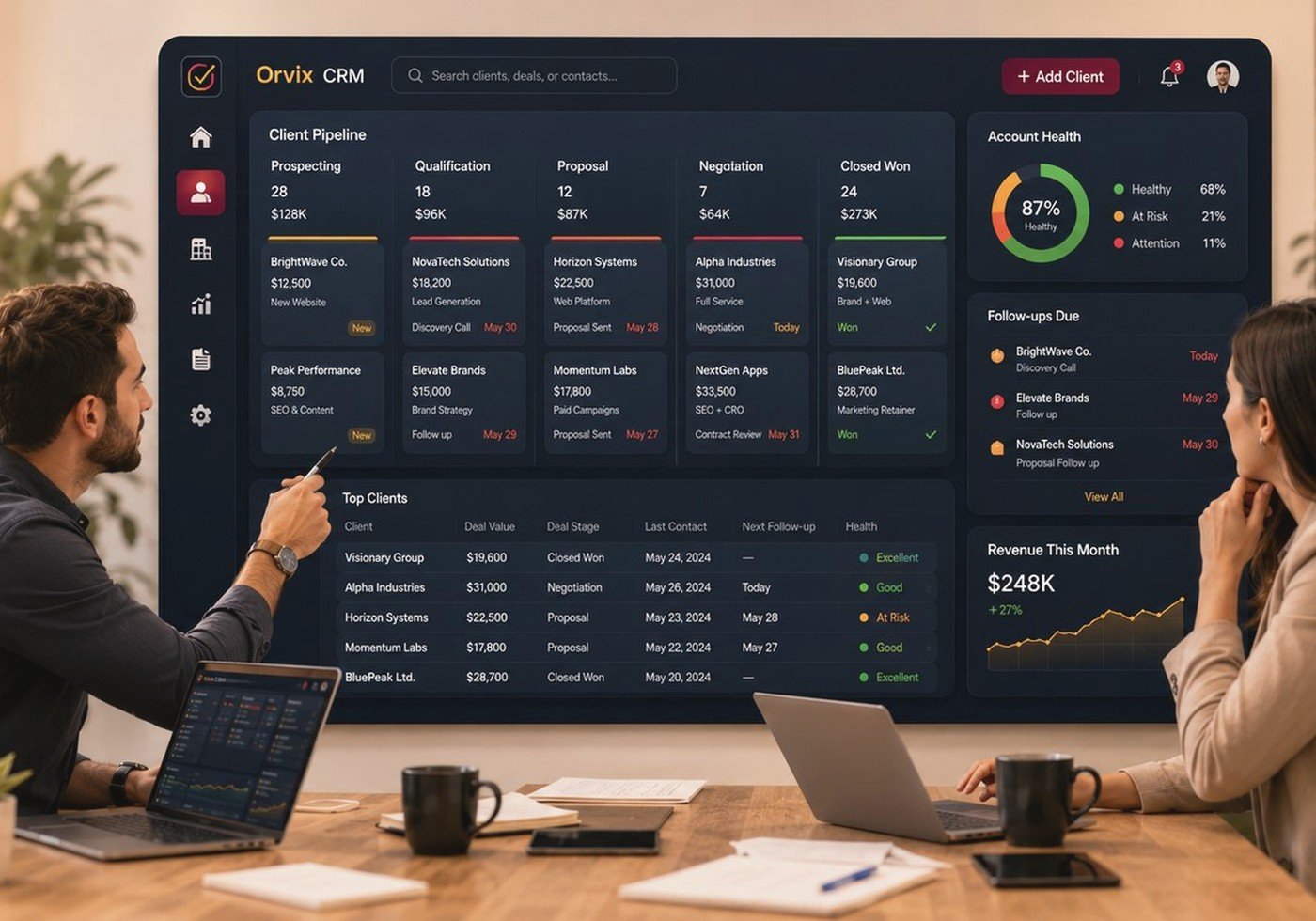 Client CRM